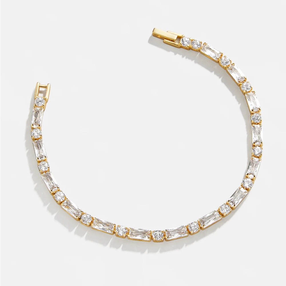BAUBLEBAR Kerri 18K Gold Tennis Bracelet